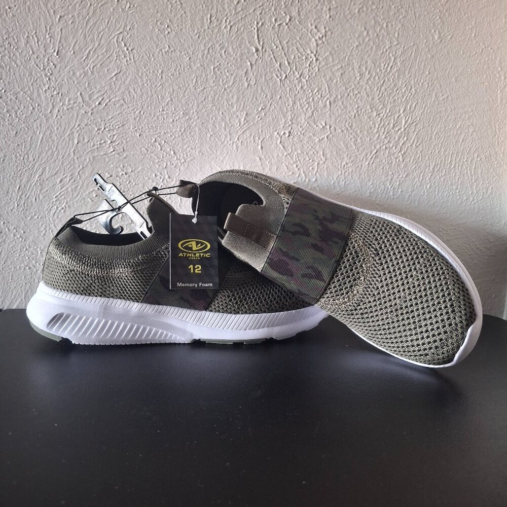 Athletic Works Men's Shoes Slip On- Size 12